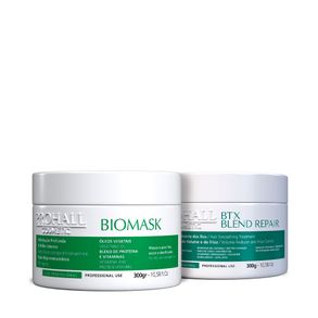 Kit Btx Orgânico Blend Repair + Máscara Biomask 2x300g