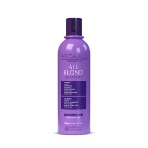 Shampoo Matizador e Manutenção para Loiros  All Blond 300ml