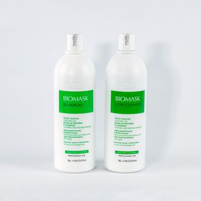 Kit Shampoo Biomask 1L + Condicionador Biomask 1L