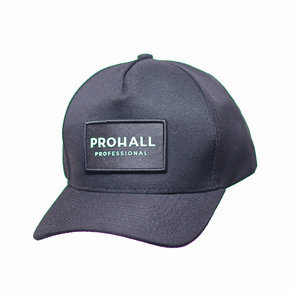 Boné Preto Unissex Liso Personalizado Prohall